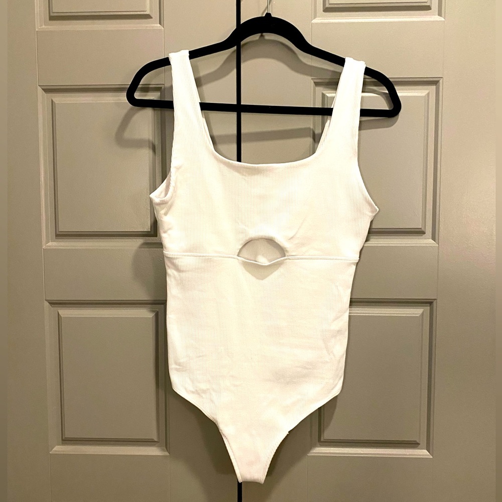 Abercrombie & Fitch White Bodysuit